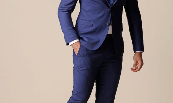 kostuum wol stretch € 229,90