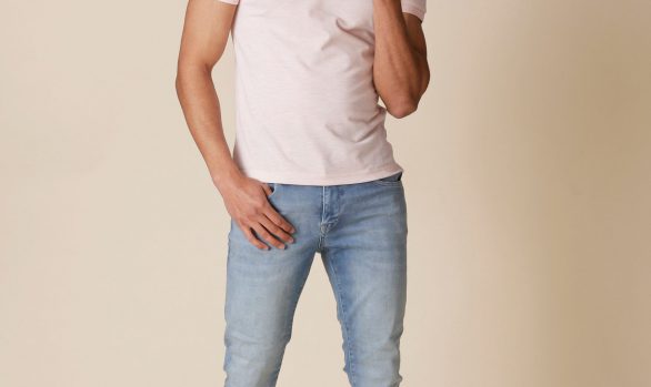 polo € 49,95<br/>jeans € 59,99